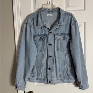 ELIA CHER OVERSIZE JEAN JACKET - Women’s Medium